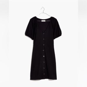 Madewell Texture & Thread Puff Sleeve Dress